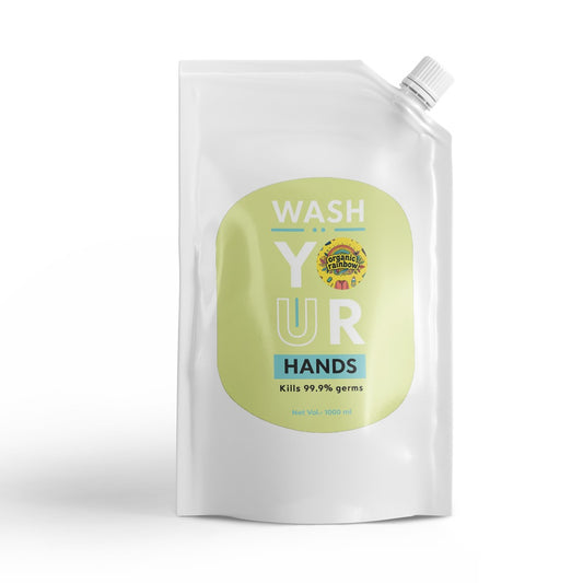 Organic Rainbow Liquid Handwash Refill - 1000ml | 10x Better Germ Protection