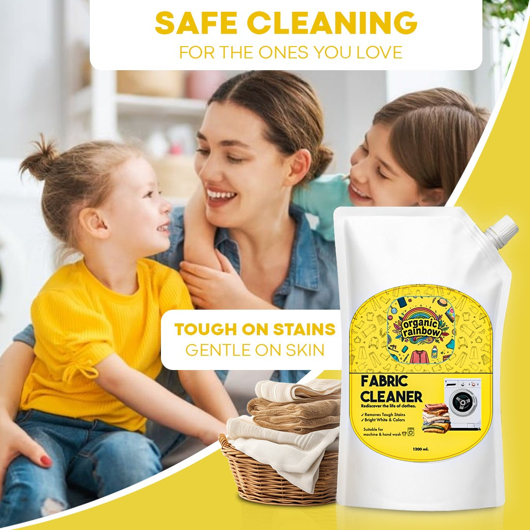 Organic Rainbow Monthly Cleaning Bucket