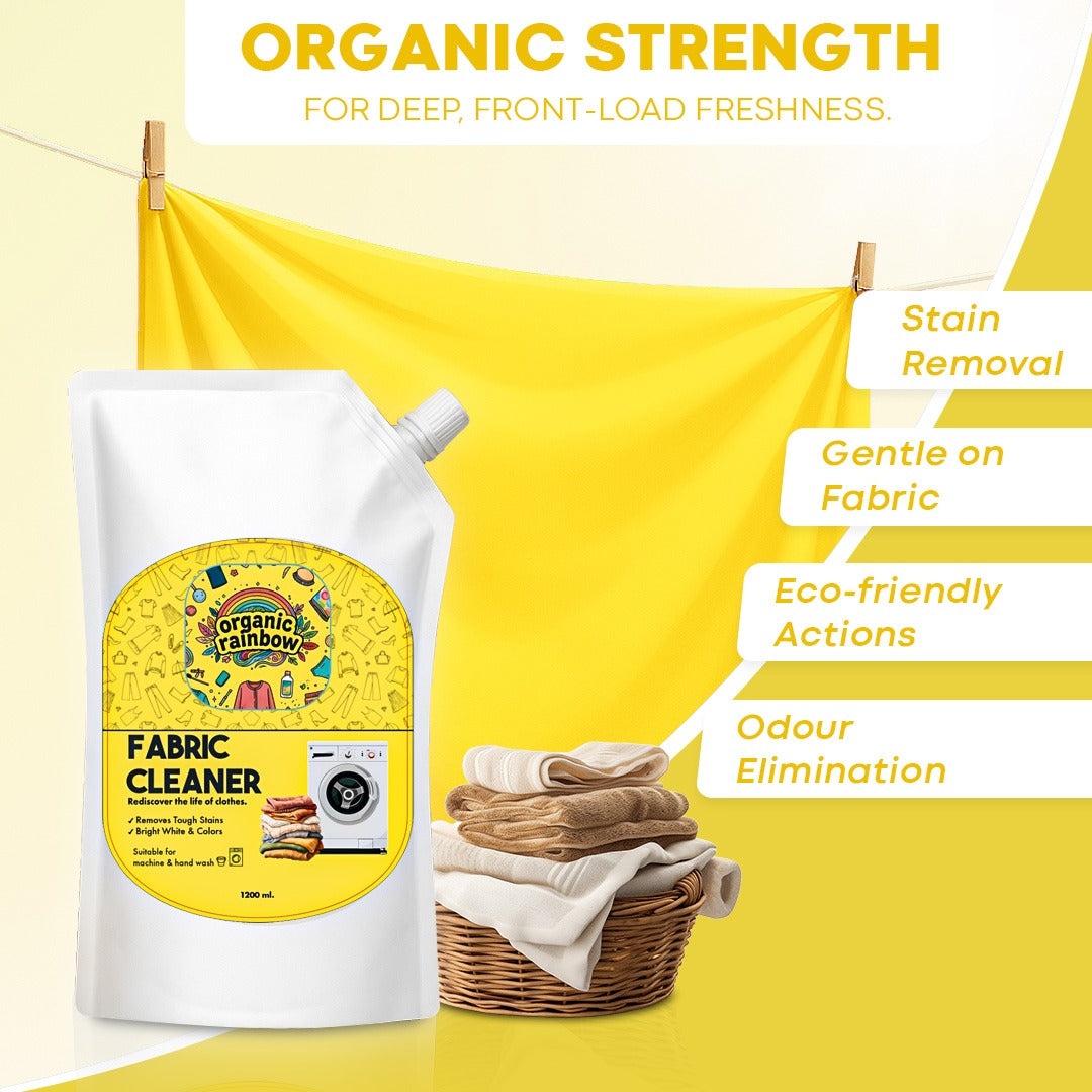 Organic Rainbow Monthly Cleaning Bucket