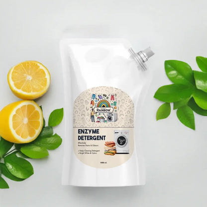 Close-up of natural stain remover in use as an eco-friendly fabric cleaner