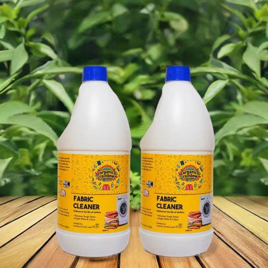 Close-up of liquid laundry detergent demonstrating rainbow cleaning benefits