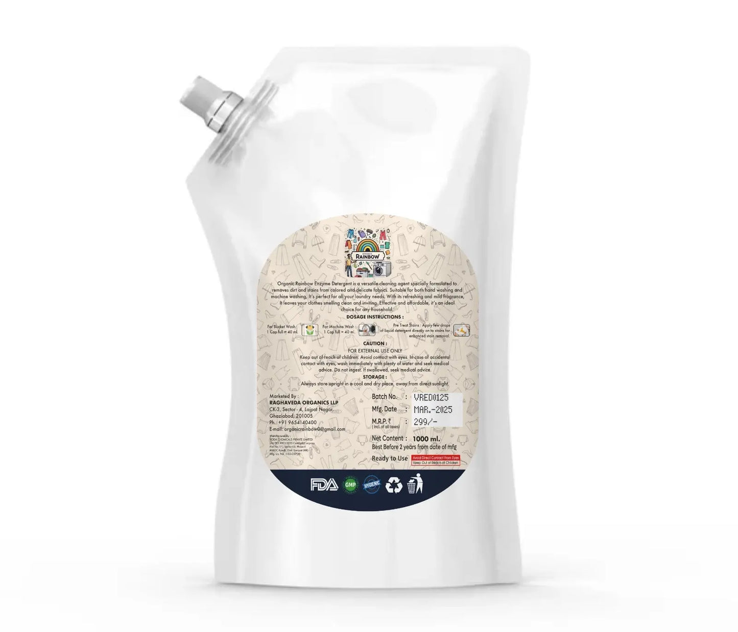 Organic liquid detergent Organic laundry detergent, Eco-friendly laundry detergent, Natural laundry detergent, Rainbow laundry detergent, Liquid laundry detergent No alt text